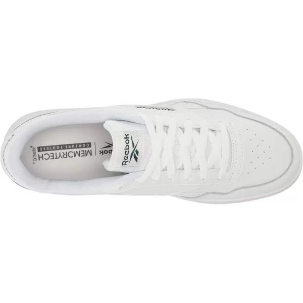 imageReebok Court Advance Sneaker  Unisex  Adult  WhiteClover Green