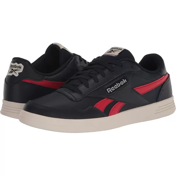 imageReebok Court Advance Sneaker  UnisexAdult  Vector NavyChalkVector Red