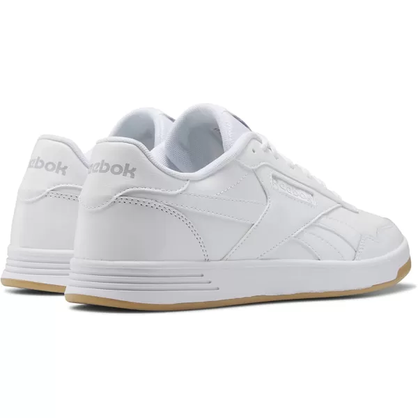 imageReebok Court Advance Sneaker  UnisexAdult  WhiteCold GreyGum