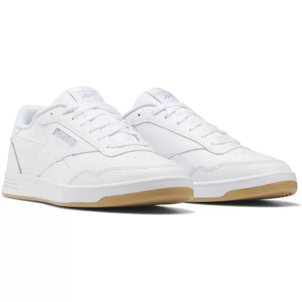 imageReebok Court Advance Sneaker  UnisexAdult  WhiteCold GreyGum