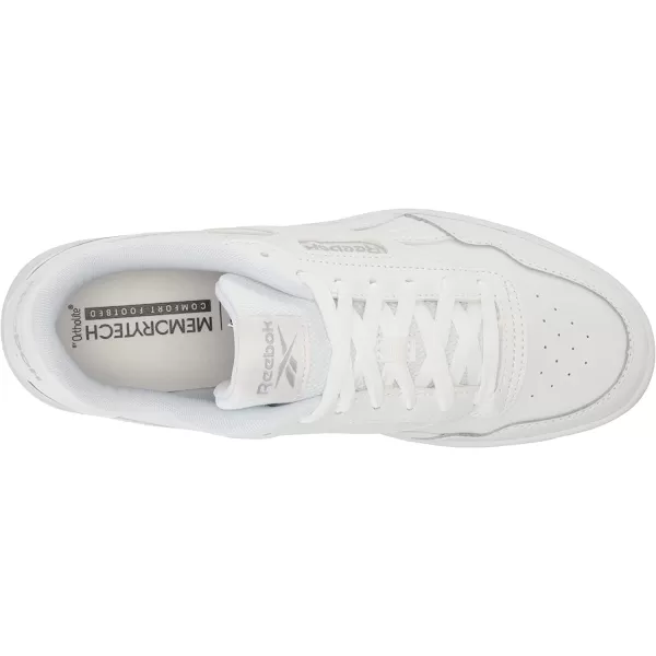 imageReebok Court Advance Sneaker  UnisexAdult  WhiteCold GreyGum