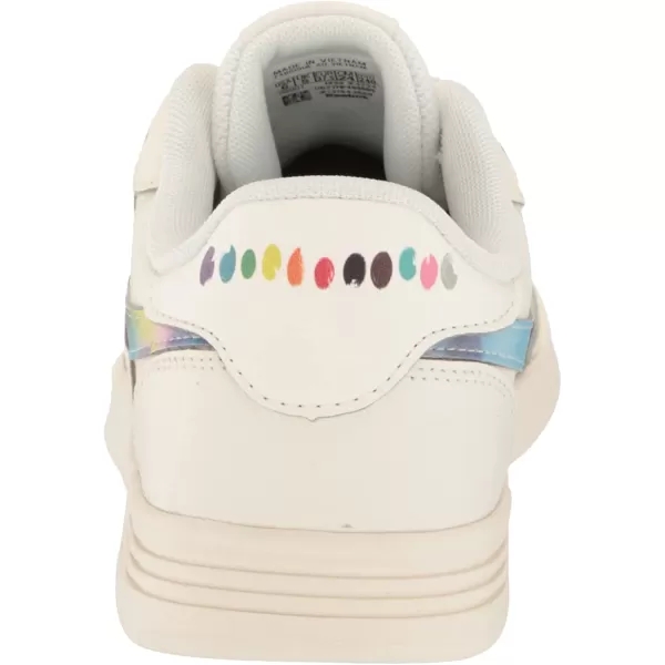 imageReebok Court Advance Sneaker for Men and Women in Chalk and Semi Classic Teal