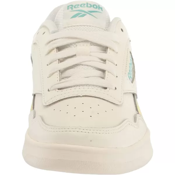 imageReebok Court Advance Sneaker for Men and Women in Chalk and Semi Classic Teal