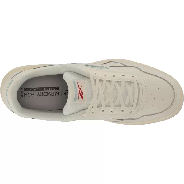 imageReebok Court Advance Sneaker for Women in Chalk Blue Pearl and Vector Red