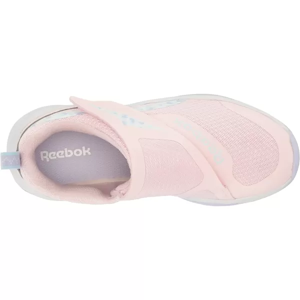 imageReebok Equal Fit Adaptive Running Shoe for UnisexChild Porcelain PinkLucid LilacGlass Blue