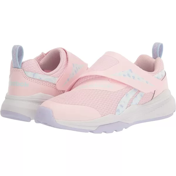 imageReebok Equal Fit Adaptive Running Shoe for UnisexChild Porcelain PinkLucid LilacGlass Blue