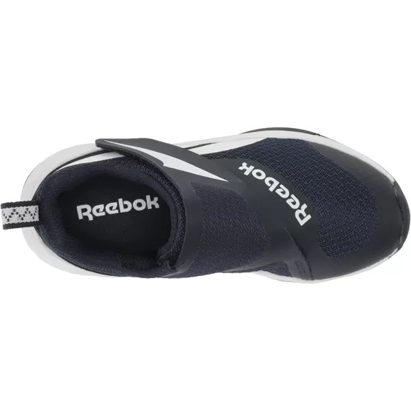 imageReebok Equal Fit Adaptive Running Shoe for UnisexChildren in Vector NavyWhite