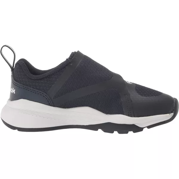 imageReebok Equal Fit Adaptive Running Shoe for UnisexChildren in Vector NavyWhite
