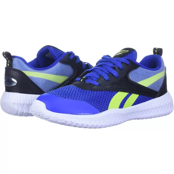 imageReebok Flexagon Energy 30 Cross Trainer for UnisexChild Vector BlueBlackAcid Yellow