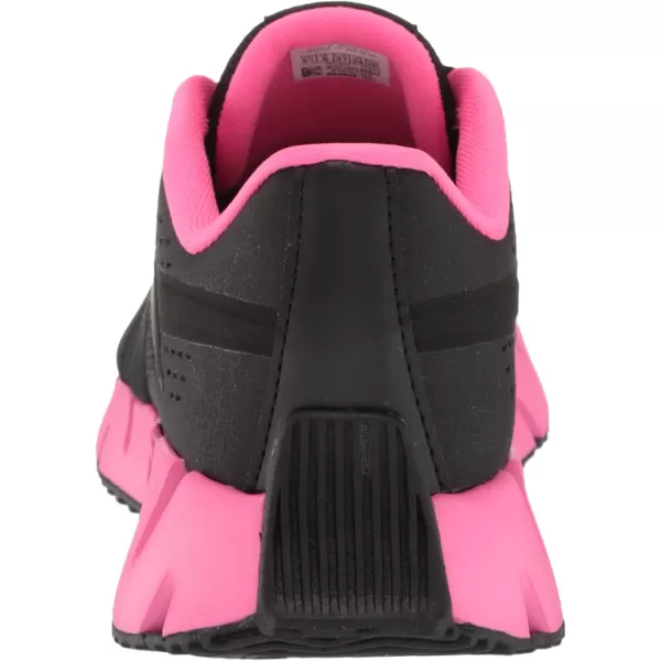 imageReebok Girls Zig Dynamica 20 Big KidBlackAtomic Pink