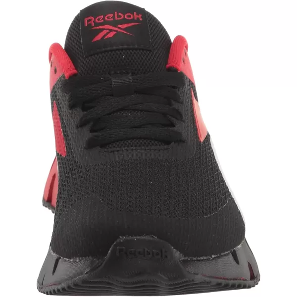 imageReebok Girls Zig Dynamica 20 Big KidBlackVector RedWhite