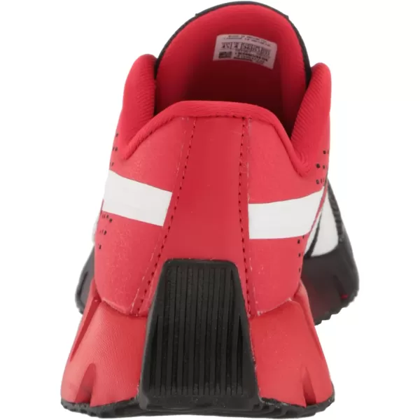 imageReebok Girls Zig Dynamica 20 Big KidBlackVector RedWhite