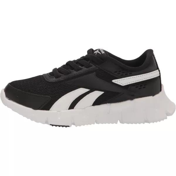 imageReebok Girls Zig Dynamica 20 Big KidBlackWhiteBlack
