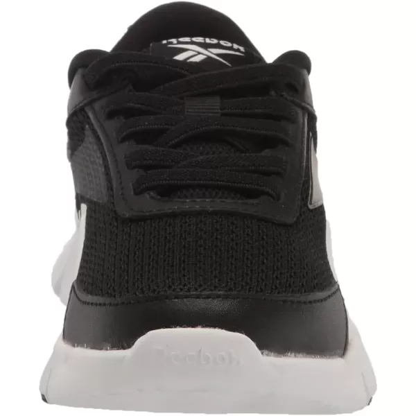 imageReebok Girls Zig Dynamica 20 Big KidBlackWhiteBlack