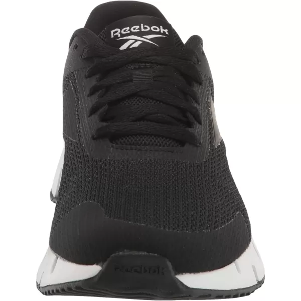 imageReebok Girls Zig Dynamica 20 Big KidBlackWhitePure Grey