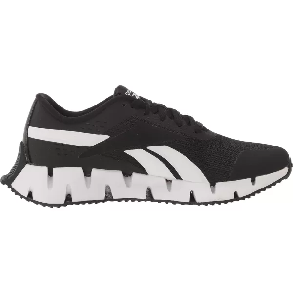 imageReebok Girls Zig Dynamica 20 Big KidBlackWhitePure Grey