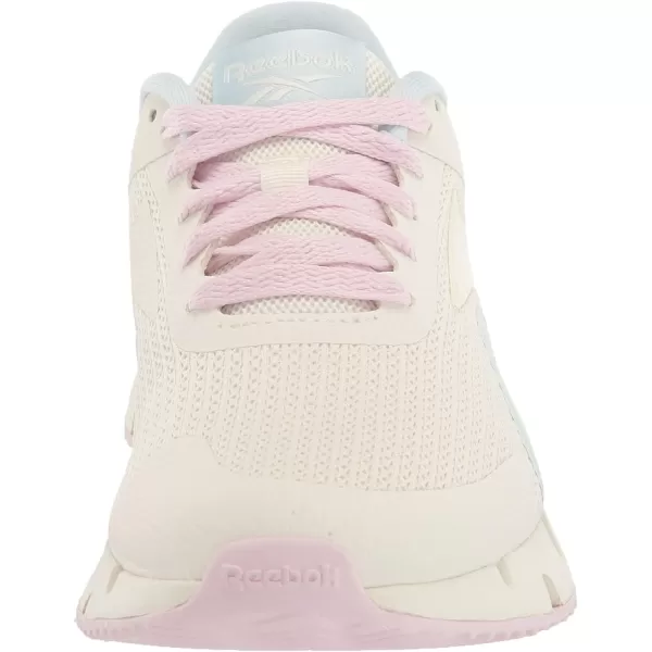 imageReebok Girls Zig Dynamica 20 Big KidChalkMistPixel Pink