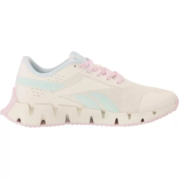 imageReebok Girls Zig Dynamica 20 Big KidChalkMistPixel Pink