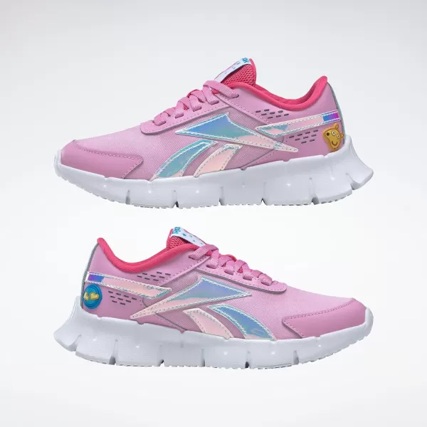 imageReebok Girls Zig Dynamica 20 Big KidPeppa PigIcono Pink