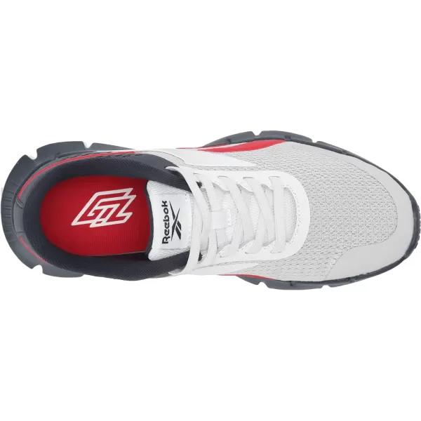 imageReebok Girls Zig Dynamica 20 Big KidVector NavyVector RedPure Grey