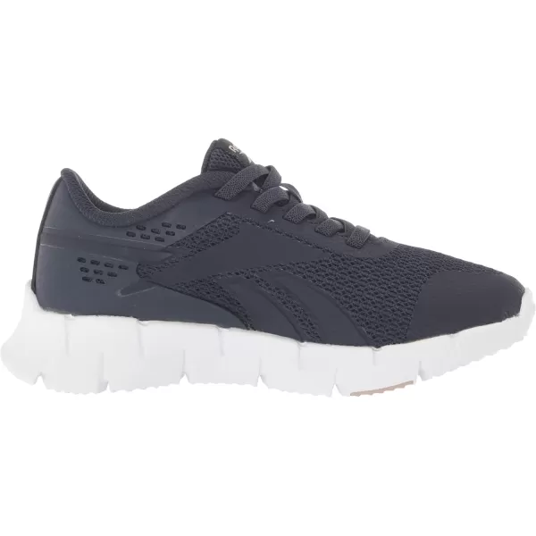 imageReebok Girls Zig Dynamica 20 Big KidVector NavyWhite