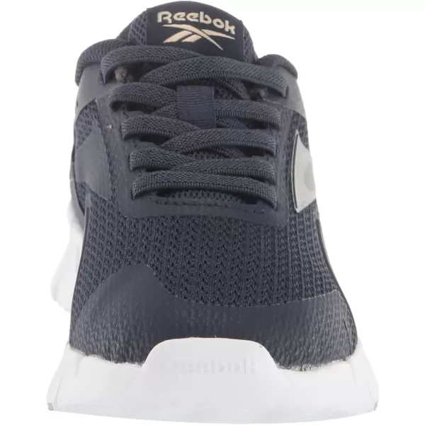 imageReebok Girls Zig Dynamica 20 Big KidVector NavyWhite