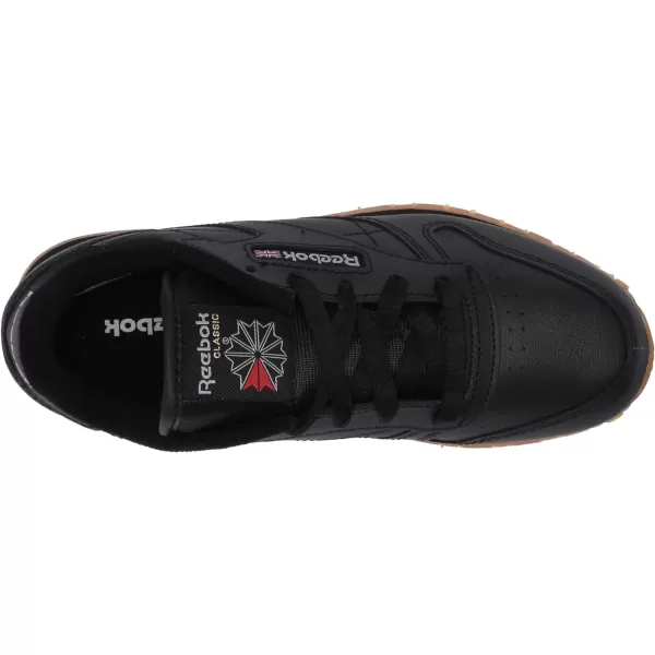 imageReebok Little Kid Classic Leather SneakerBlackGumInt