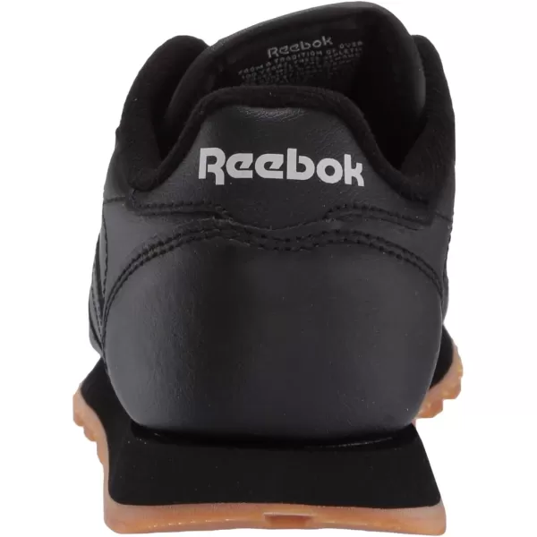 imageReebok Little Kid Classic Leather SneakerBlackGumInt