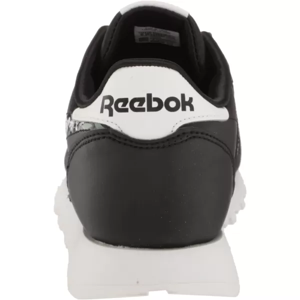 imageReebok Little Kid Classic Leather SneakerBlackWhite