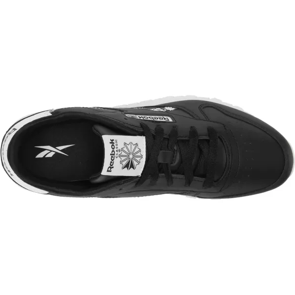imageReebok Little Kid Classic Leather SneakerBlackWhite