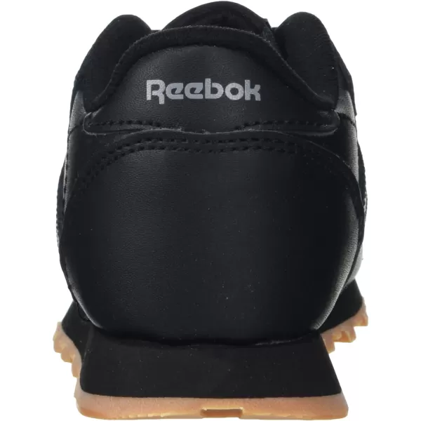 imageReebok Little Kid Classic Leather SneakerCore BlackCore BlackReebok Rubber Gum02