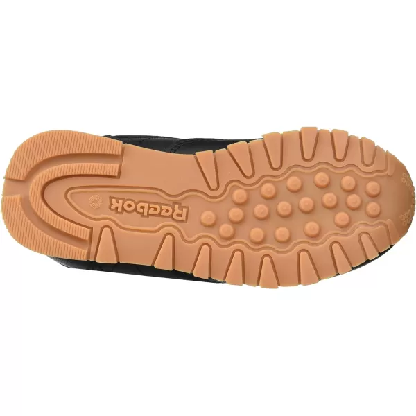 imageReebok Little Kid Classic Leather SneakerCore BlackCore BlackReebok Rubber Gum02