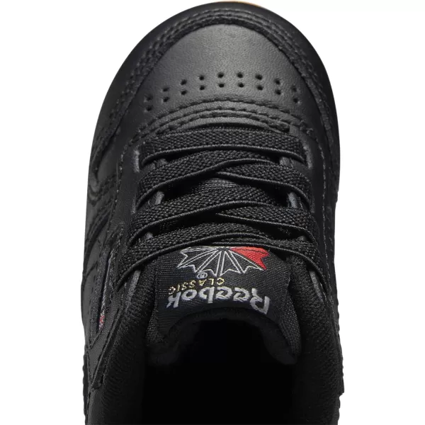 imageReebok Little Kid Classic Leather SneakerCore BlackCore BlackReebok Rubber Gum02