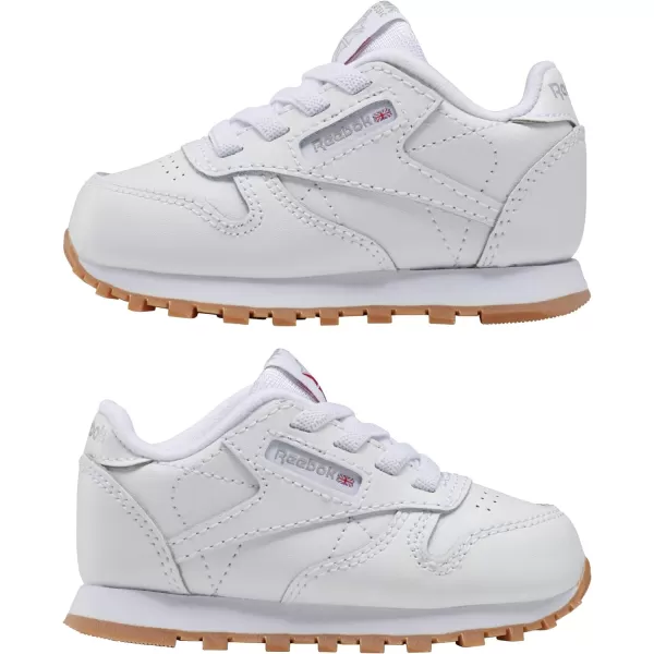 imageReebok Little Kid Classic Leather SneakerFtwr WhiteFtwr WhiteReebok Rubber Gum02