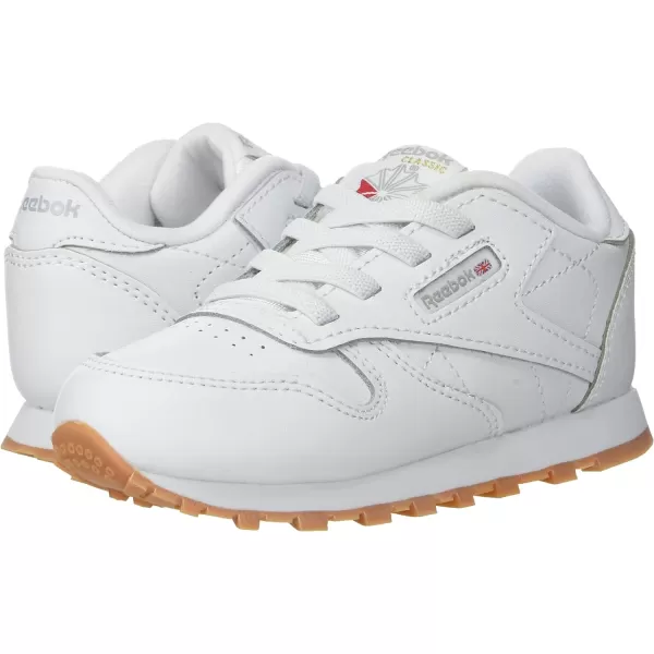 imageReebok Little Kid Classic Leather SneakerFtwr WhiteFtwr WhiteReebok Rubber Gum02