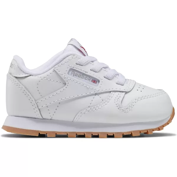 imageReebok Little Kid Classic Leather SneakerFtwr WhiteFtwr WhiteReebok Rubber Gum02