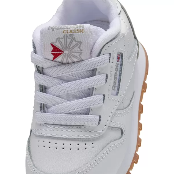 imageReebok Little Kid Classic Leather SneakerFtwr WhiteFtwr WhiteReebok Rubber Gum02