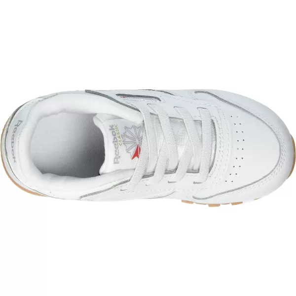 imageReebok Little Kid Classic Leather SneakerFtwr WhiteFtwr WhiteReebok Rubber Gum02