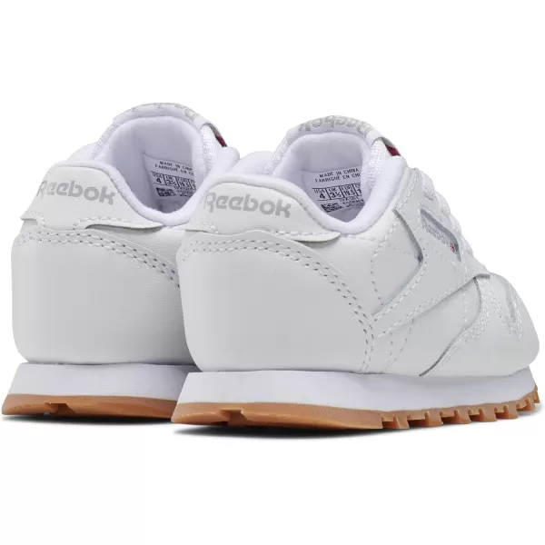 imageReebok Little Kid Classic Leather SneakerFtwr WhiteFtwr WhiteReebok Rubber Gum02