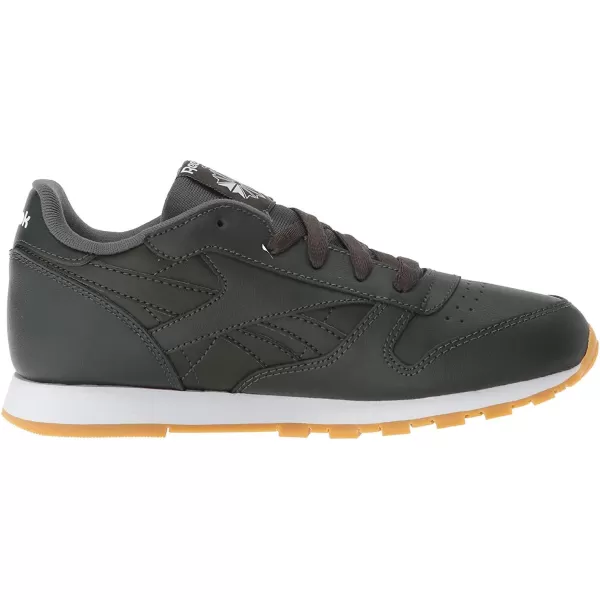 imageReebok Little Kid Classic Leather SneakerGumdark CypressWhite