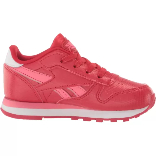 imageReebok Little Kid Classic Leather SneakerPj Masks OwletteRedPink