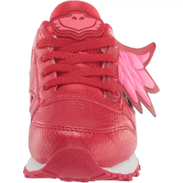 imageReebok Little Kid Classic Leather SneakerPj Masks OwletteRedPink