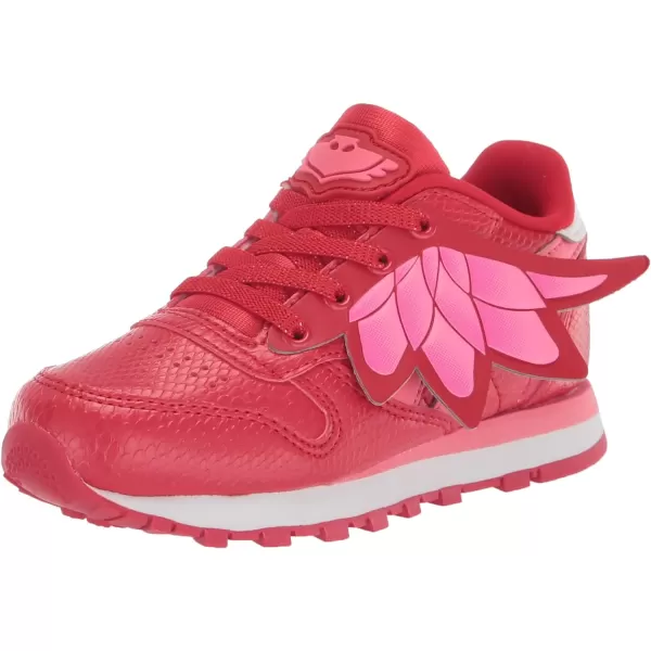 imageReebok Little Kid Classic Leather SneakerPj Masks OwletteRedPink