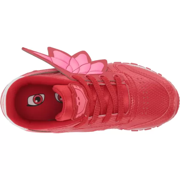 imageReebok Little Kid Classic Leather SneakerPj Masks OwletteRedPink