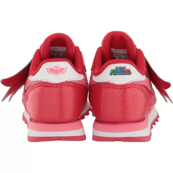 imageReebok Little Kid Classic Leather SneakerPj Masks OwletteRedPink