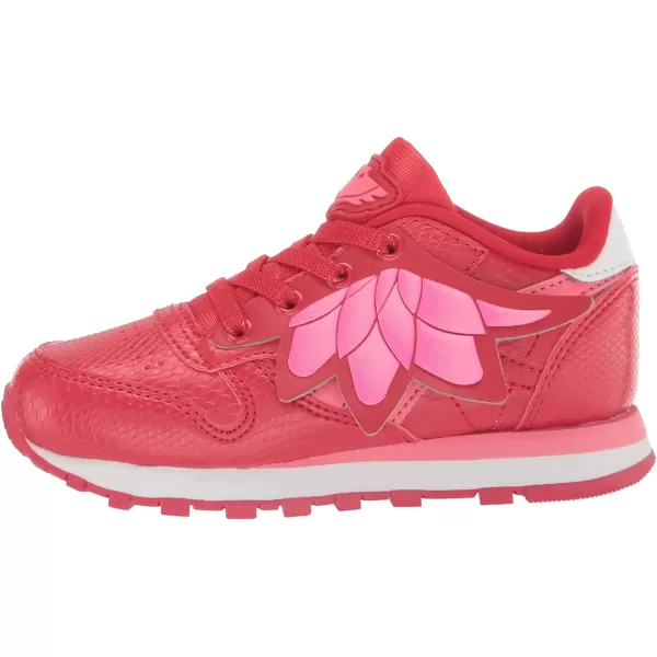 imageReebok Little Kid Classic Leather SneakerPj Masks OwletteRedPink