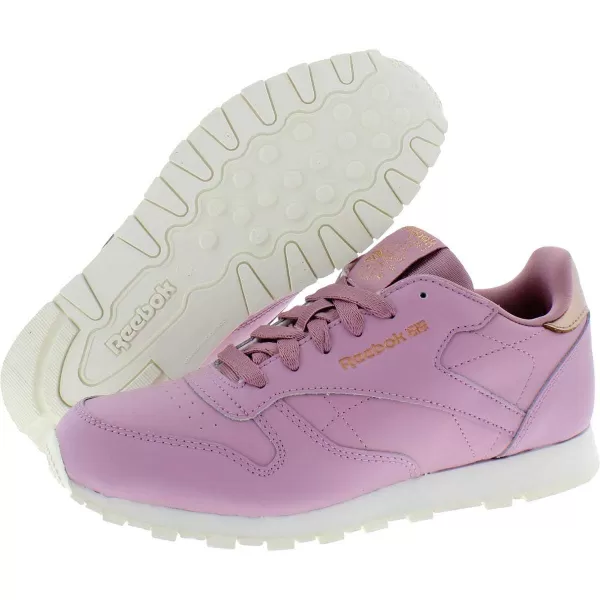 imageReebok Little Kid Classic Leather SneakerRminfused LilacChalk