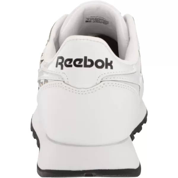 imageReebok Little Kid Classic Leather SneakerWhiteBlackSahara