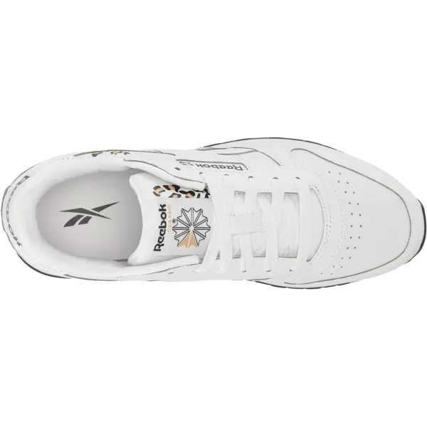 imageReebok Little Kid Classic Leather SneakerWhiteBlackSahara