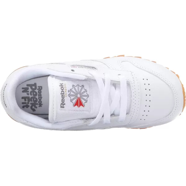 imageReebok Little Kid Classic Leather SneakerWhiteGum